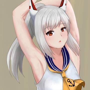 ストレッチする綾波