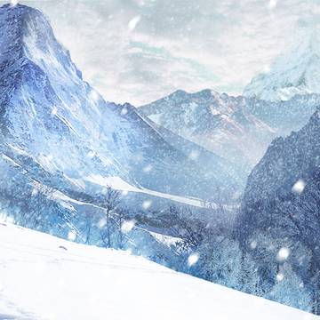 Snow mountain