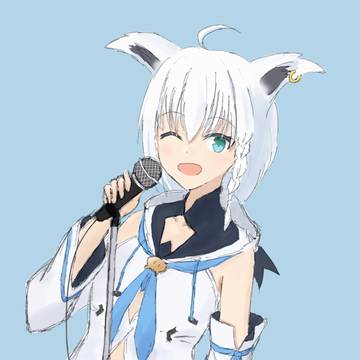 歌うフブキ