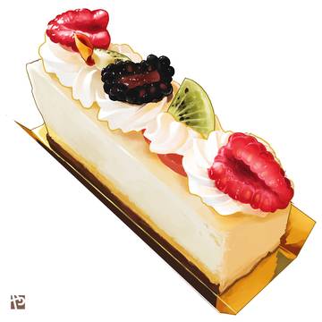Fruits Cheese Cake