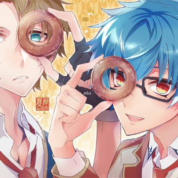 茶熊男子&紅蓮女子