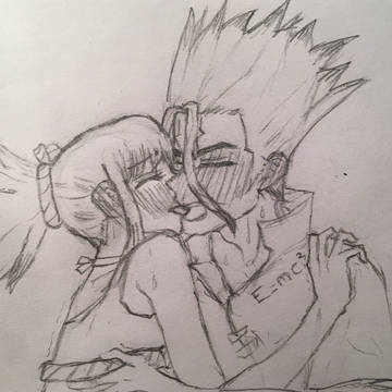 千空とコハク Dr.STONE