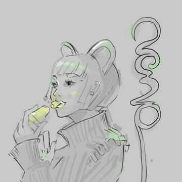 ネズミ女