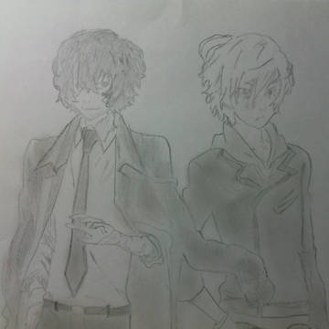 太宰と中也!