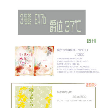 【かぶき町大集合7】お品書き【銀高】