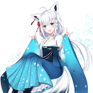 フブキちゃんお正月衣装🎍