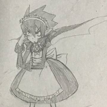 メイド服閣下(練習)