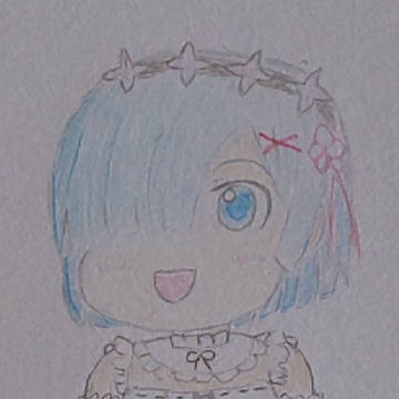 リゼロのキャラを描いてみたヨー