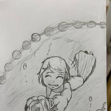 水中の彼女