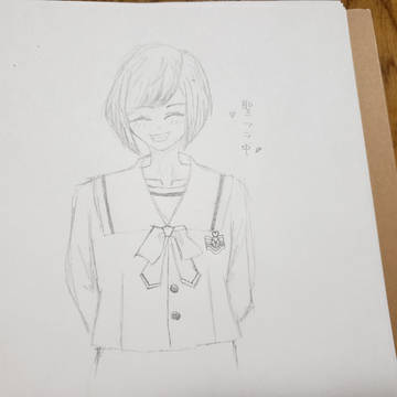 幸ちゃん　聖フラ中学の制服