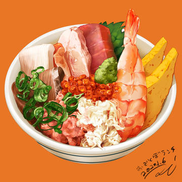 海鮮丼