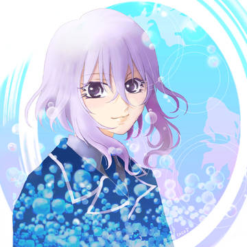 刀剣乱舞 骨喰藤四郎(2019暑中見舞い)