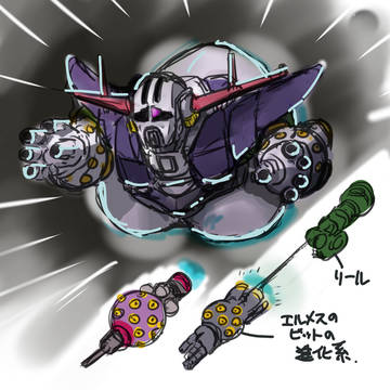ジオング考察ラクガキ