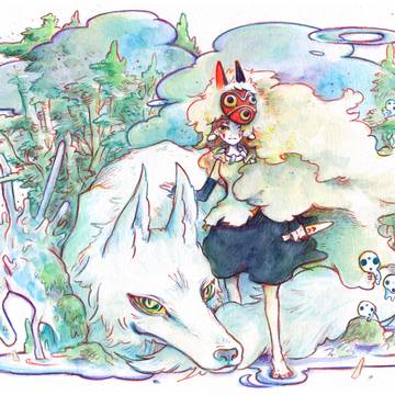 「もののけ姫」ファンアット