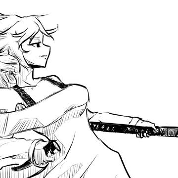 Lilly with Great Sword