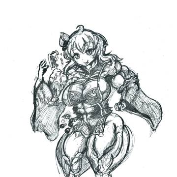 落書きガジュマルちゃん