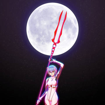 Rei Ayanami Moon - Blender 2.8