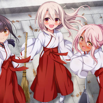 巫女イリクロ美遊