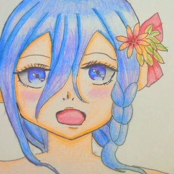 青い目の女の子(オリジナル)