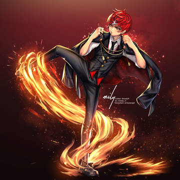 Fire boy