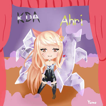 KD/A  Ahri デフォルメ