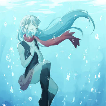 蒼の少女