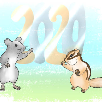 ネズミとシマリス