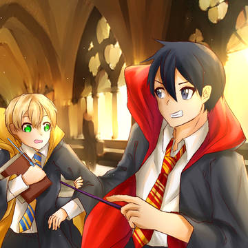 Kirito & Eugeo in Hogwarts