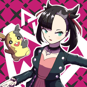 デジ絵練習「マリィ&モルペコ」