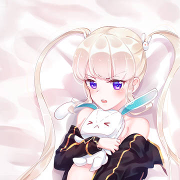 【MapleStory】オルカ與兔兔睡衣
