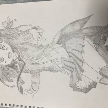 カントク　鍵村葉月　模写