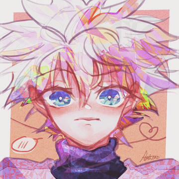 HxH Killua-shy