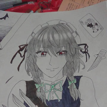 中学一年後半から中学二年までの絵