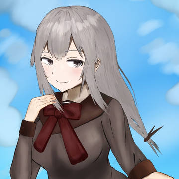 銀髪