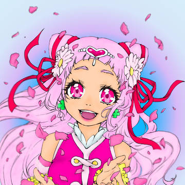 キュアエールを塗らせていただきました