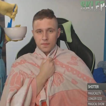 sexy rafonix on a gaming chair