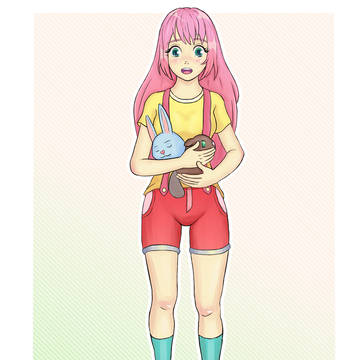 Fluttershy with her friends