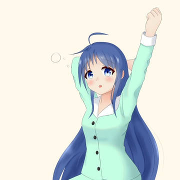 寝起き五月雨ちゃん