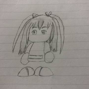 絵下手な奴が美海ちゃんを描いてみた！