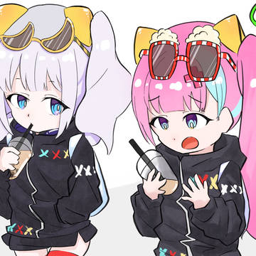 月ちゃんとタピオカデート。