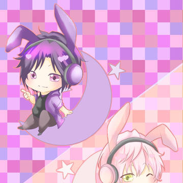 ツキプログッズキャラコンイラスト