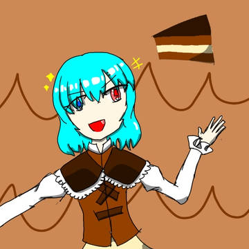 チョコケーキ小傘