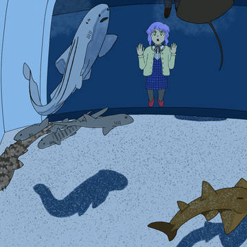真壁＠水族館