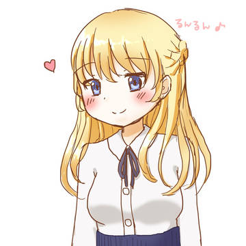 金髪の女の子