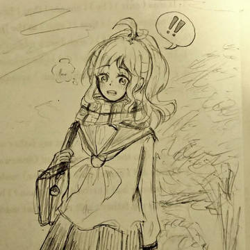 BW落描き