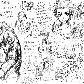 アニメpso2 第16話感想落書き