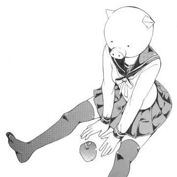 昔描いた漫画のカット