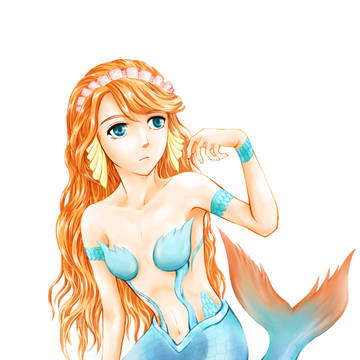 合作サンプル(人魚)