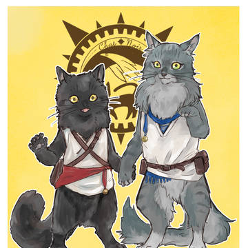 【PFAOS】森猫兄弟マノとリノ
