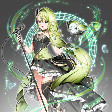 メロエッタ 擬人化